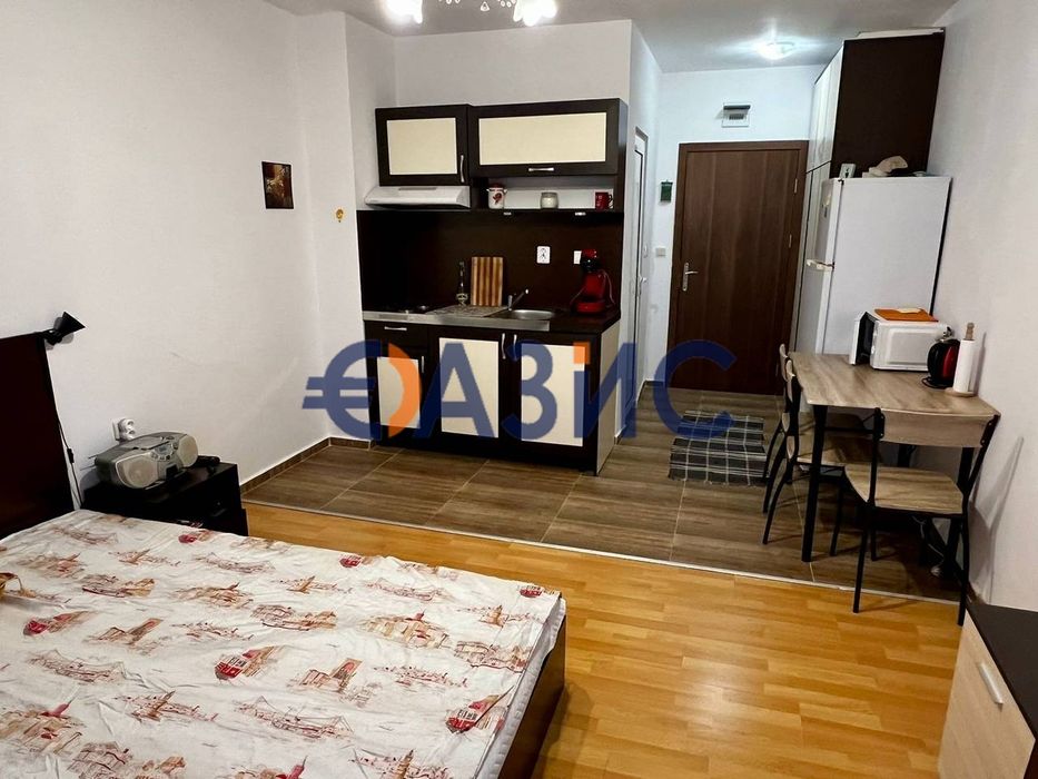 Продава се Едностаен апартамент в к.к. Слънчев бряг - 34 кв.м за 1280 €/кв.м - Снимка #2