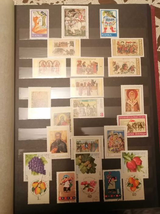 Колекция от филателни пощенски марки