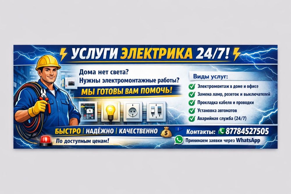 Услуга электрика
