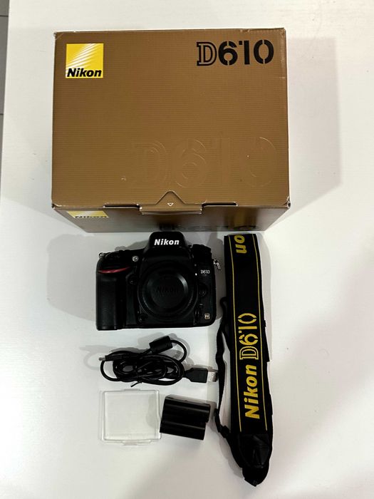 Nikon D610 Body Full Frame FX – Stare Foarte Bună