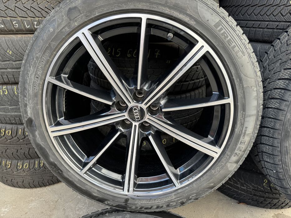 jante originale audi sport r21 q7 q8 sq7 4m echipate iarna