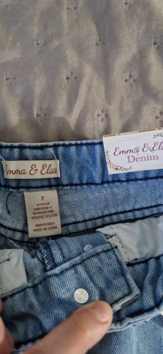 Donez blugi noi fete 7 ani