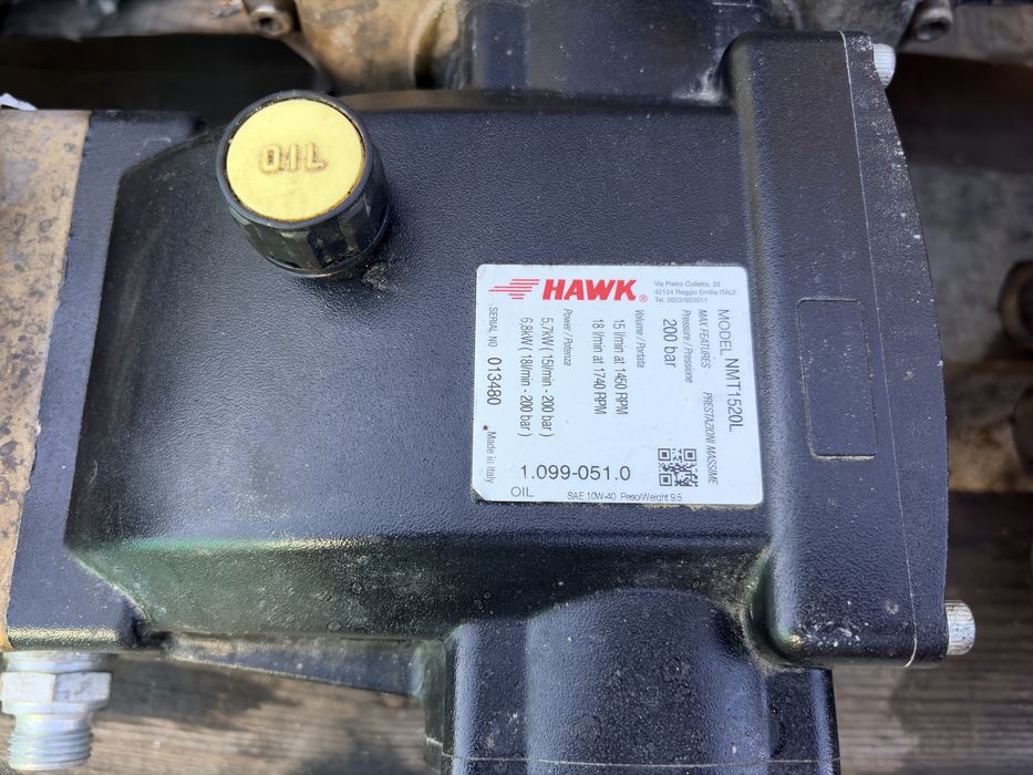 Pachet 3 Pompe Profesionale pentru SPĂLĂTORIE AUTO – HAWK + INTERPUMP – Ansambluri complete