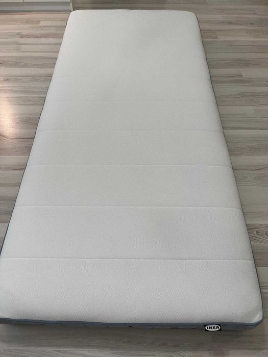 Vand Saltea Ikea 90x200 + Somiera + Topper - Ca noua !