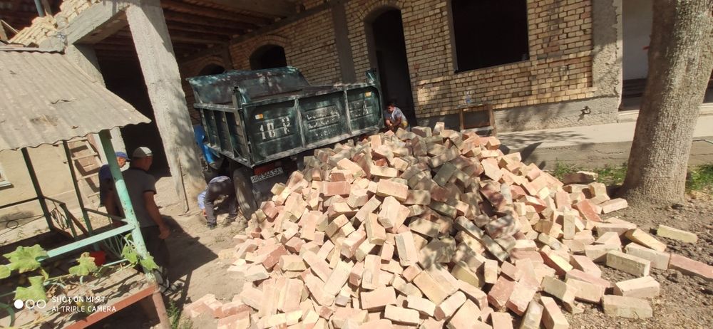 Пишган гишт жжёный кирпич pishgan gisht