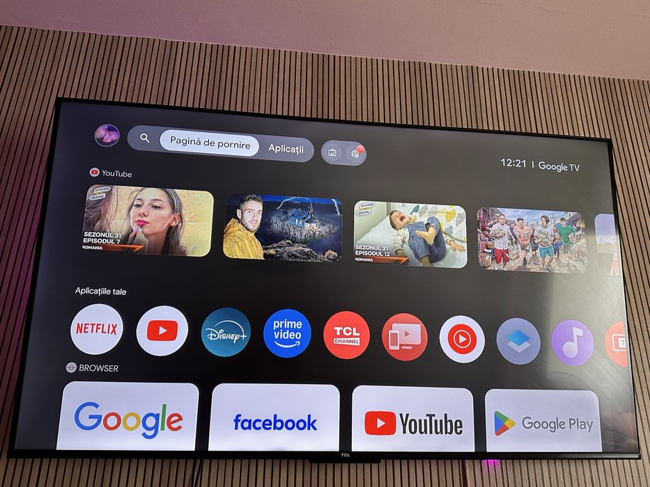 Vând tv smart ca nou