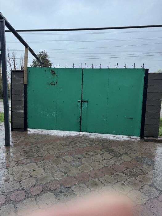 Ворота и калитка железные