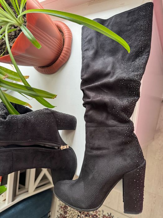 Сапоги весенние б/у