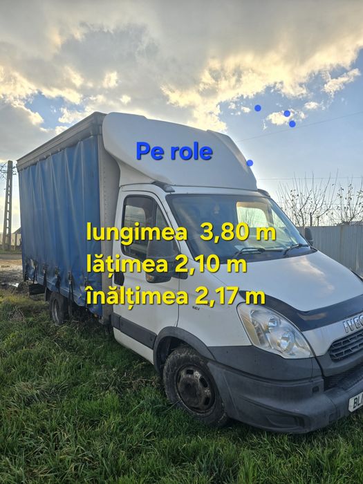 Motor iveco  motor Sprinter prelata pe role punte iveco cutie iveco da