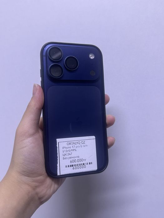 Iphone 17 pro 512gb Esim/Ortalyq