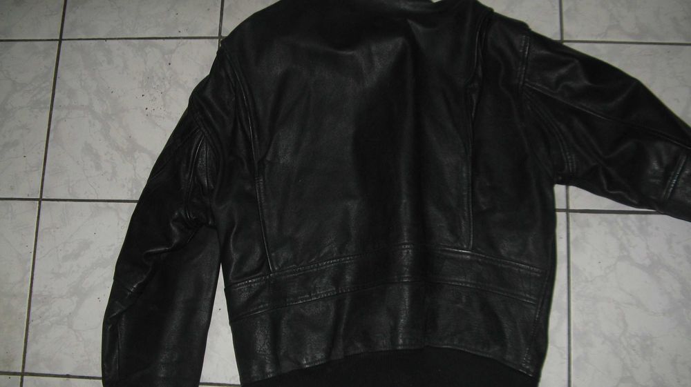 Geaca piele aviator bomber