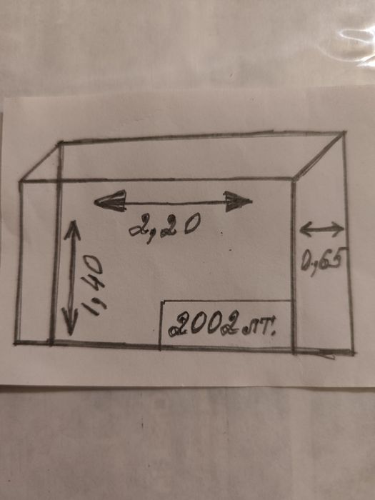 Ёмкост 2 тн 219 $ га  срочно сотилади Российский металдан ясал