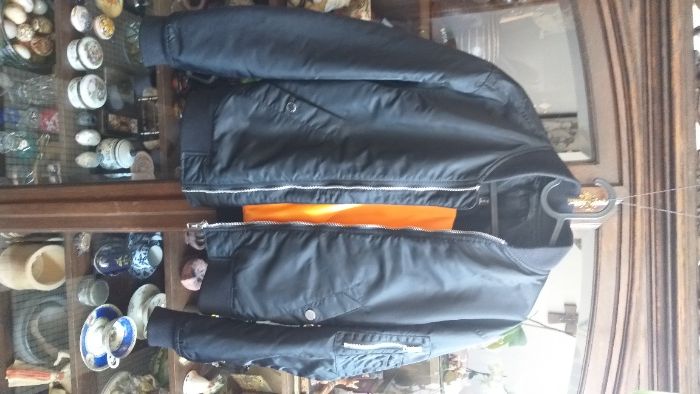 Geaca adolescenti H&M, culoare neagră, primavară-toamnă, marimea M