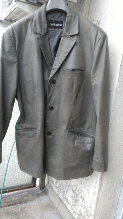 Sacou piele barbatesc Rock n Blue