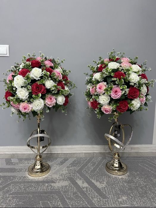 декоративные цветы, сәндік гүлдер