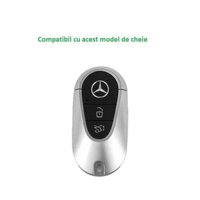 Husa cheie/ telecomanda auto breloc metalic BMW  Mercedes Toyota VW