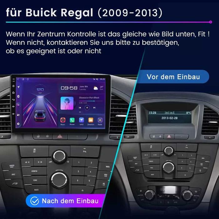 Мултимедия за Opel Insignia Навигация Android плеър двоен дин 2 DIN