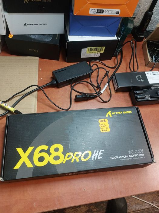 Tastatura mecanica gaming magnetic Atack Shark X68  Pro He,noua,black