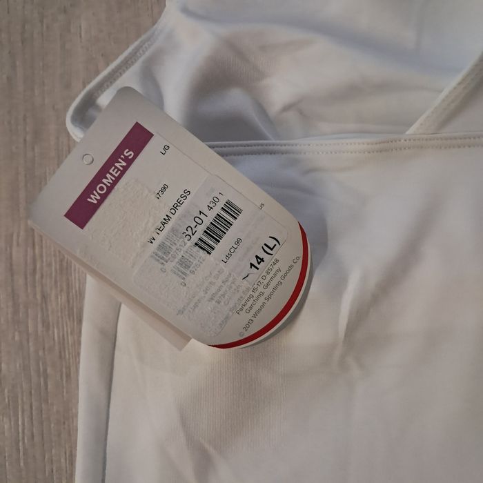 Дамска спортна тенис рокля гол гръб Wilson Team Dress,размер - L