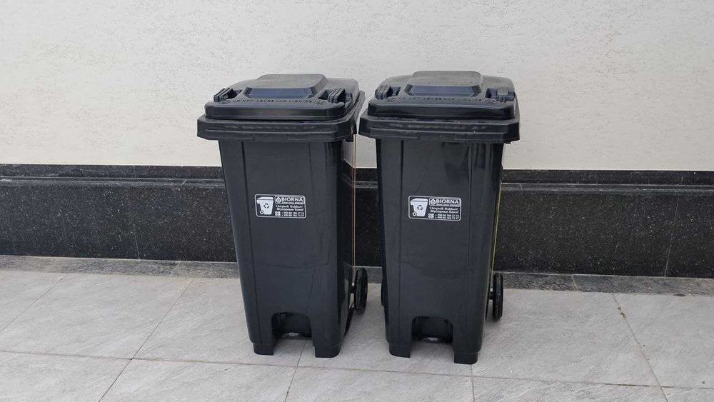 120л Пластиковые Контейнеры – Для большого объёма отходов