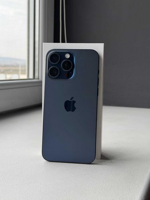 iPhone 15 Pro MAX - Blue Titanium - Impecabil, 10/10