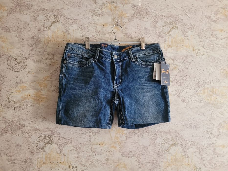 Шорты джинсовые женские