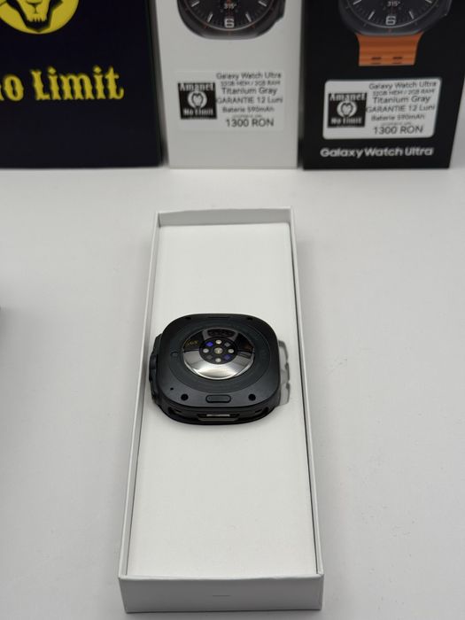 Galaxy Watch Ultra Titanium Gray Ca Nou Garatie 1AN, AMANET NO LIMIT.