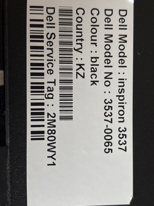 Ноутбук DELL 15,6