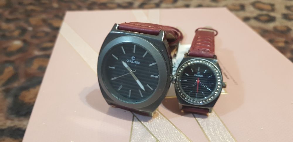 Подарочный комплект часов для влюбленных