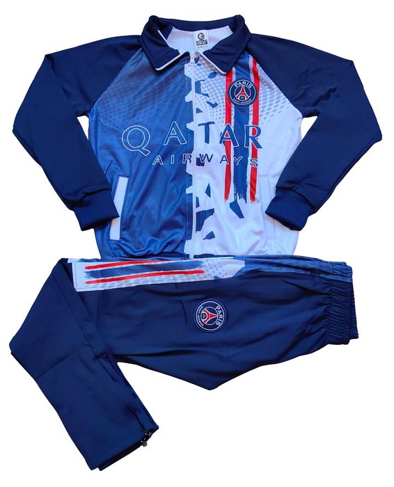 12-13 г. (152-158) Мбапе - Детски комплект ПСЖ дълъг екип PSG Mbappe