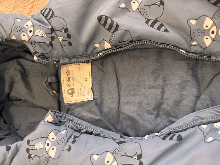 Весенний комбез на мальчика (размер 80)