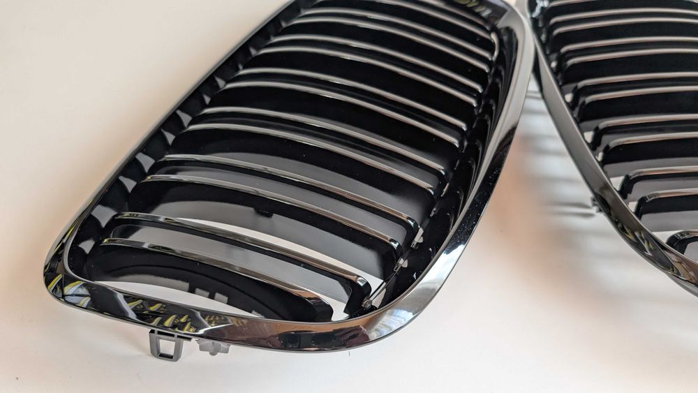 Бъбреци БМВ Х5 Х6 Двойни М черни Гланц BMW X5 X6 E70 E71 Е70 Е71