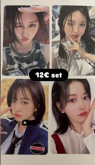 Kpop photocards : Red Velvet,Aespa,IVE