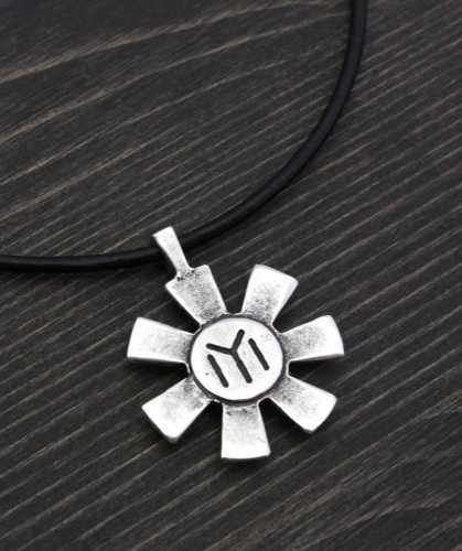 Автентично мъжко колие “Розетата Плиска“ ръчна изработка