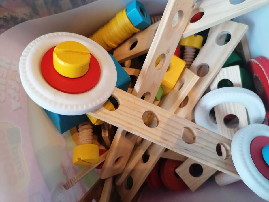 Set constructie masina de lemn