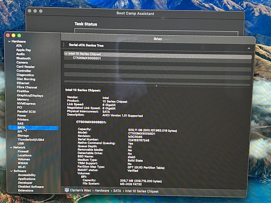 iMac 21,5 inch 2017 16 gb ram 500 SSD