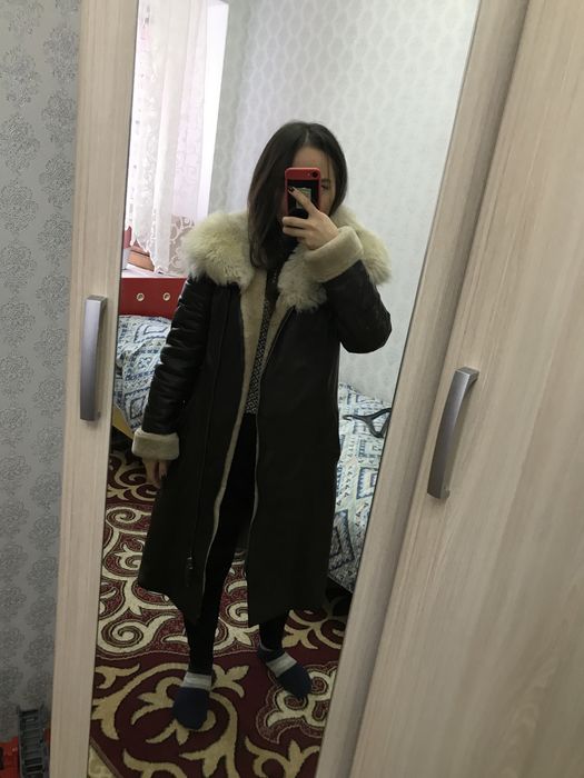 Дубленка xs натуралка