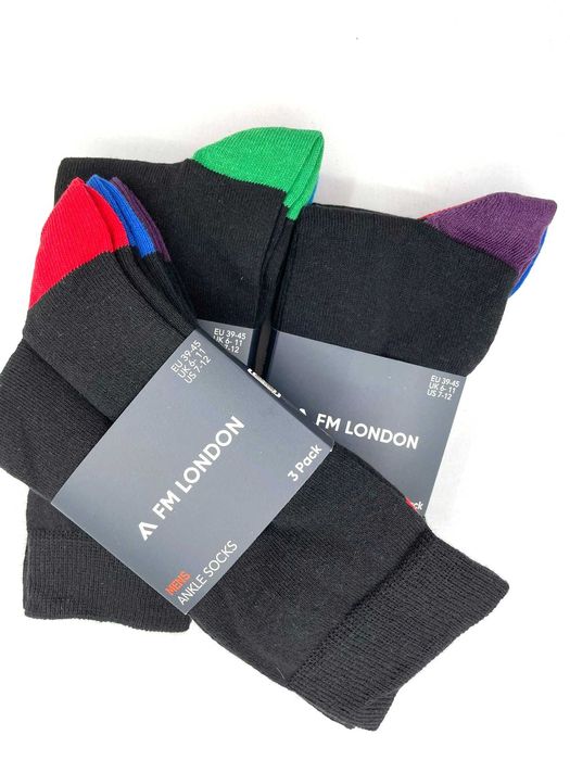 Set 9 perechi sosete barbati FM London, 39-45