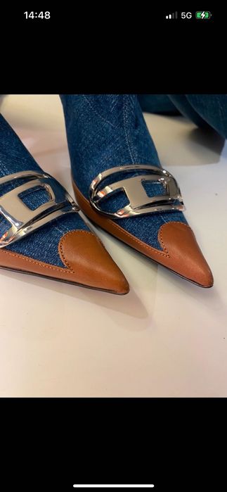 Cizme denim Diesel Venus