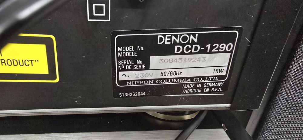 Denon  dcd 1290,