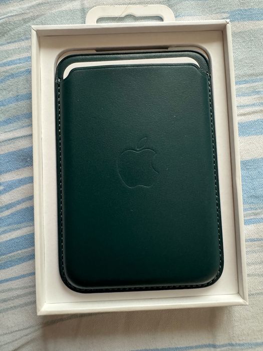 Apple wallet Original de piele cu animatie si Cutie originala