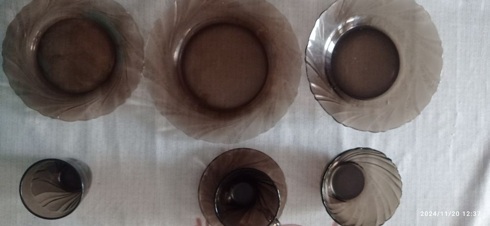 Набор посуды из французского стекла Люминар