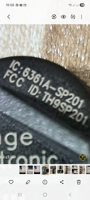 4 buc Senzori presiune roti Hyundai/KIA cod TH9SP201 / 6361A-SP201