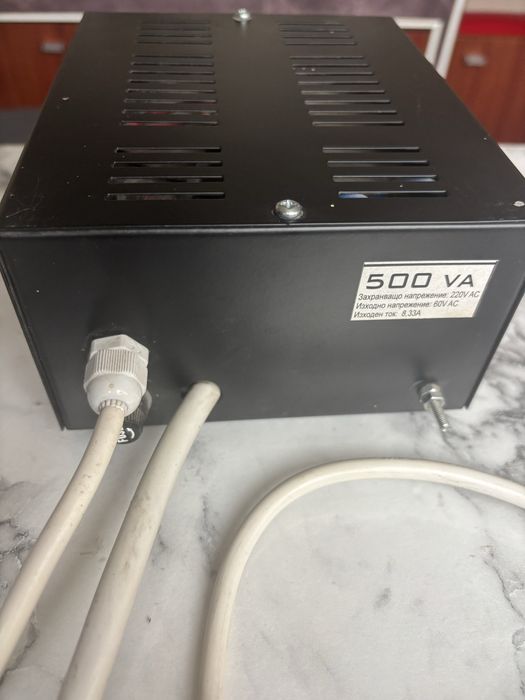 Захранващ трансформатор 220V/60V/8.33 A