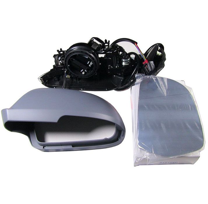 Oglinda exterioara Skoda Octavia 2008-12.2013 stanga/dreapta electrica incalzita cu semnalizare capac prevopsibil, cu 6 pini