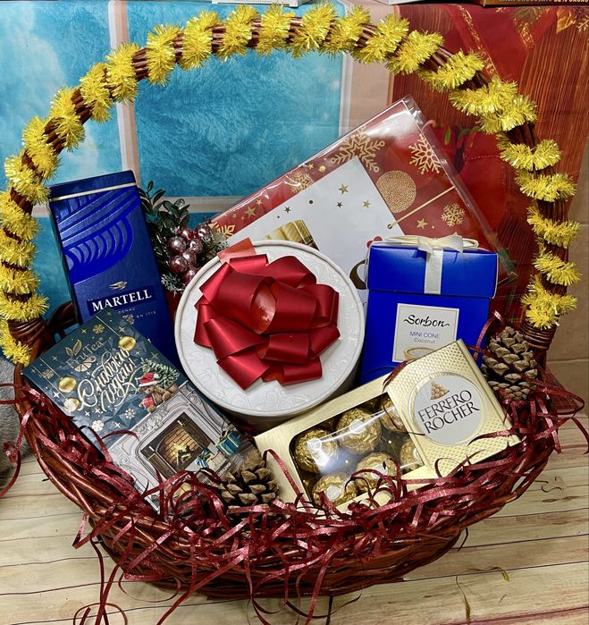 Новый год, корзины подарки