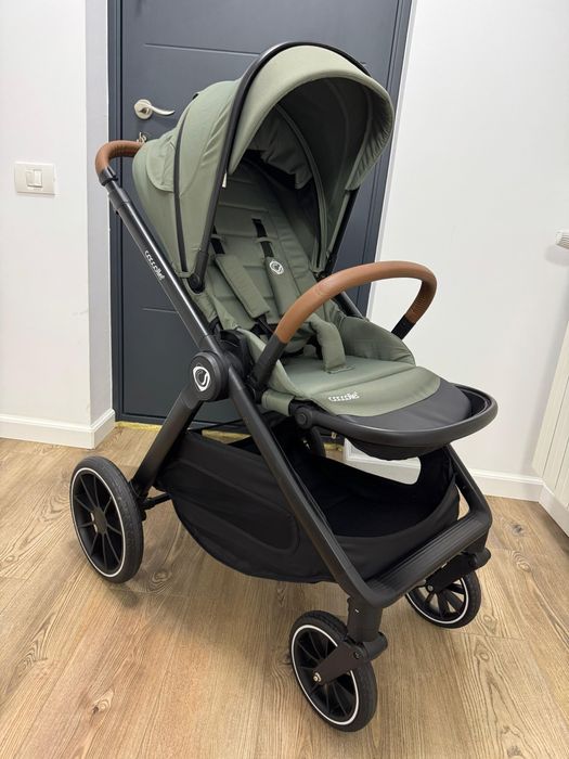 Carucior 3in1 Coccolle Aspen Premium Line cu scoica auto Knox