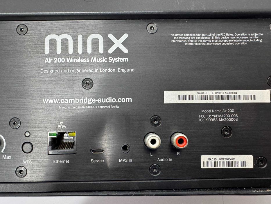 Тонколона - Cambridge Audio Minx Air 200