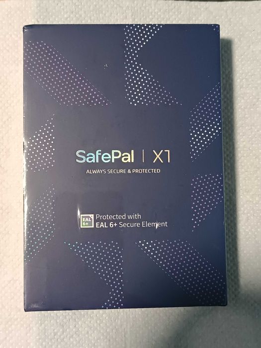 Crypto Portofel Safepal X1 pentru stocarea în siguranță a crypto monedelor, nou sigilat.Trimit și în țară prin EasyBOX sau predare personală în Iasi