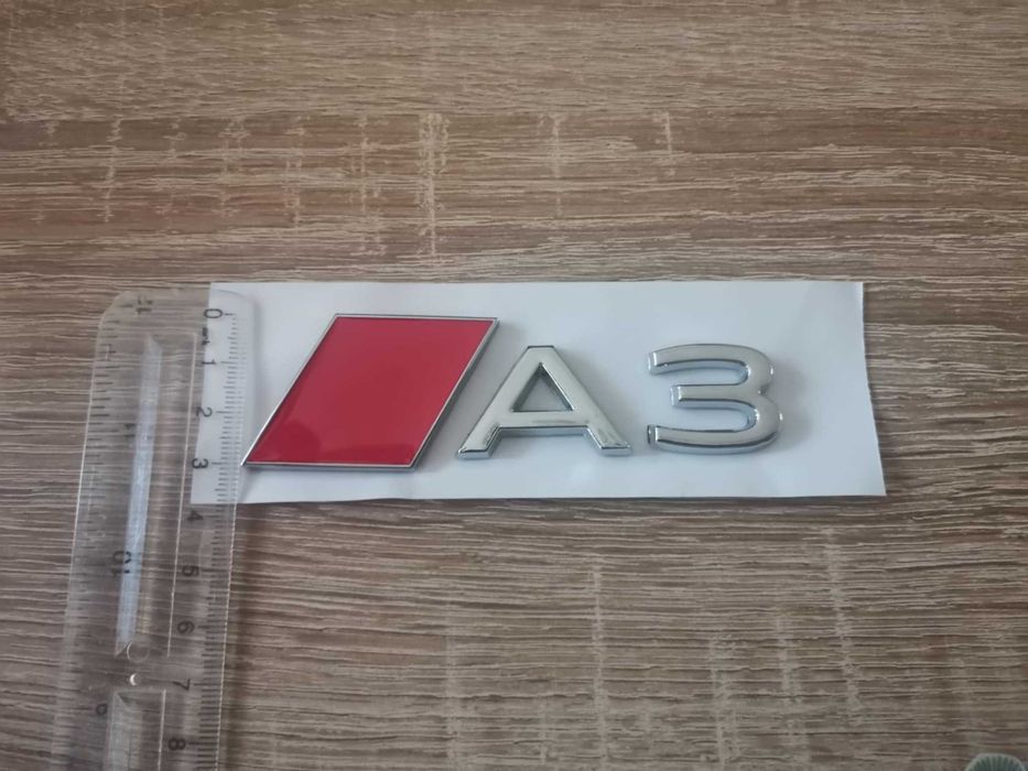 сребриста емблема Audi A3 нов стил